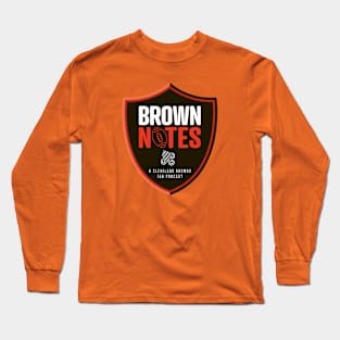 Brown Notes Podcast Long Sleeve T-Shirt